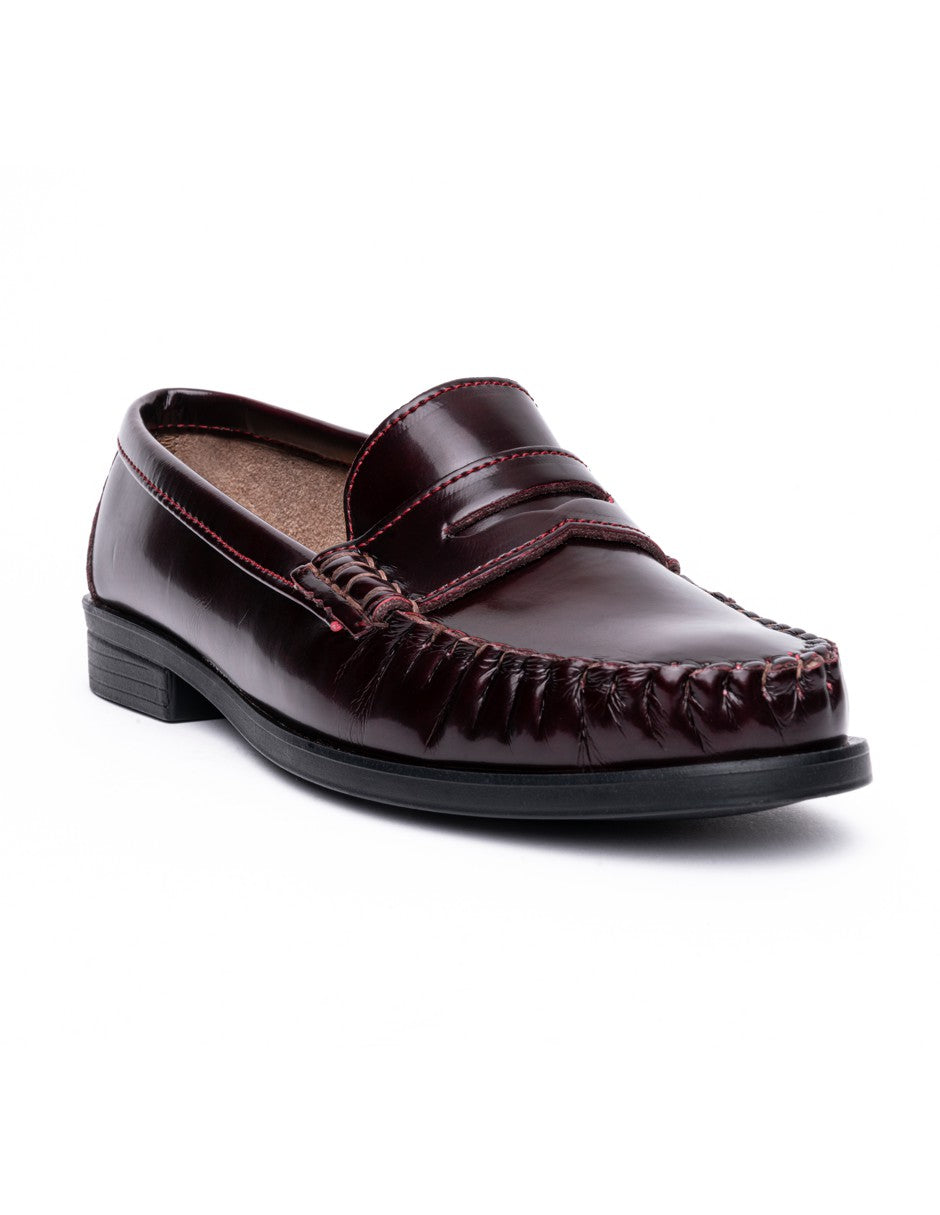 Mocasín Country Lane 12010001 Burgundy Confort Mujer