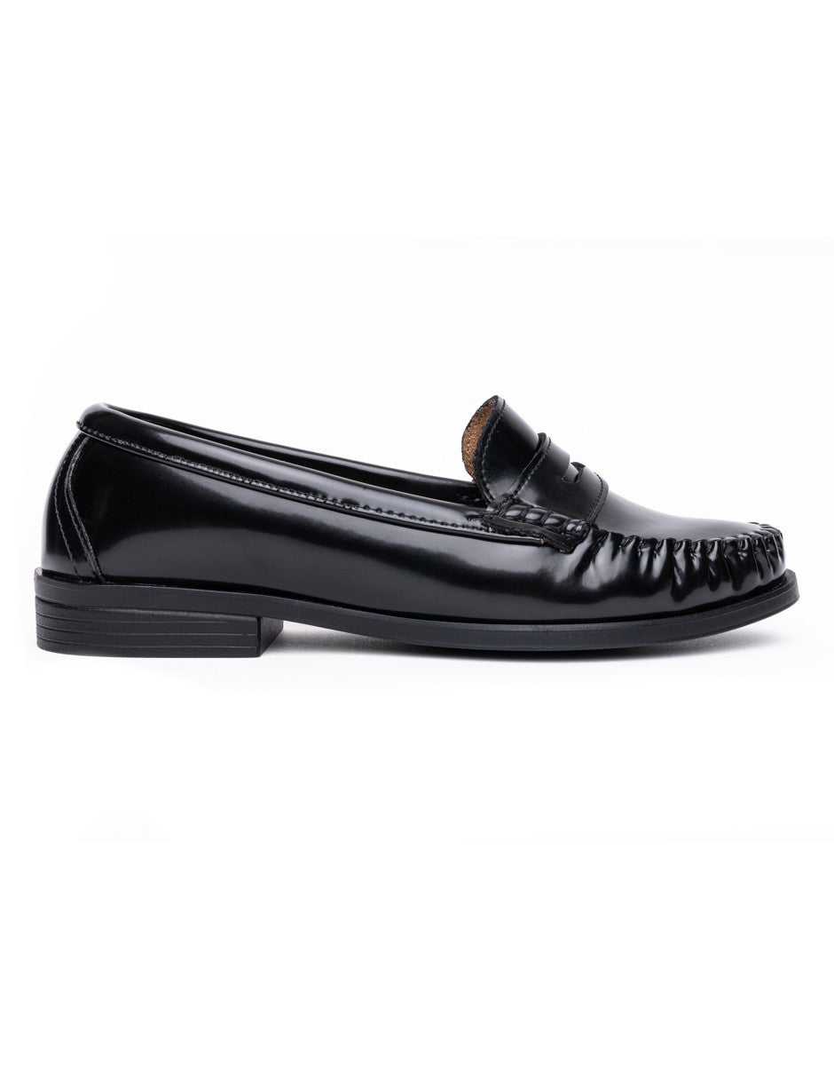 Mocasín Country Lane 12010001 Negro Confort Mujer