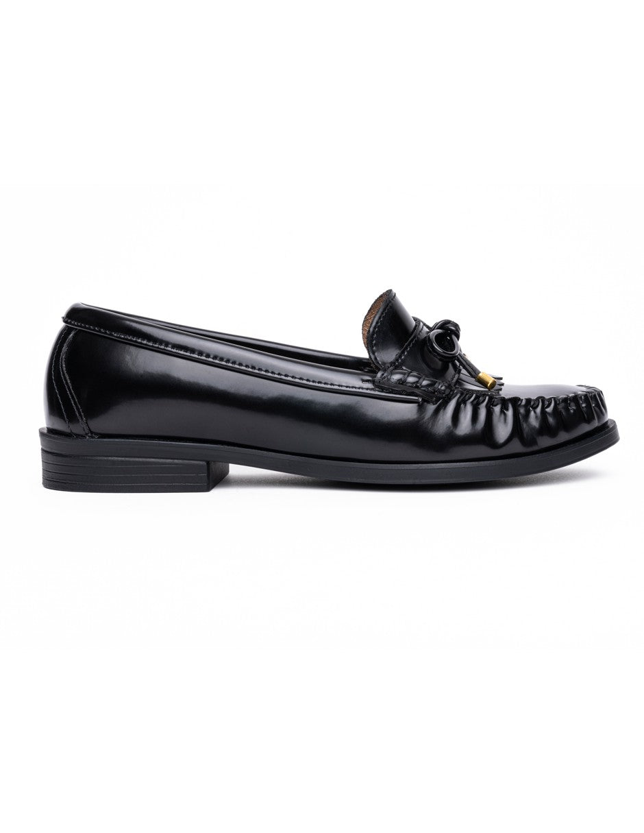 Mocasín Country Lane 12010002 Negro Confort Mujer