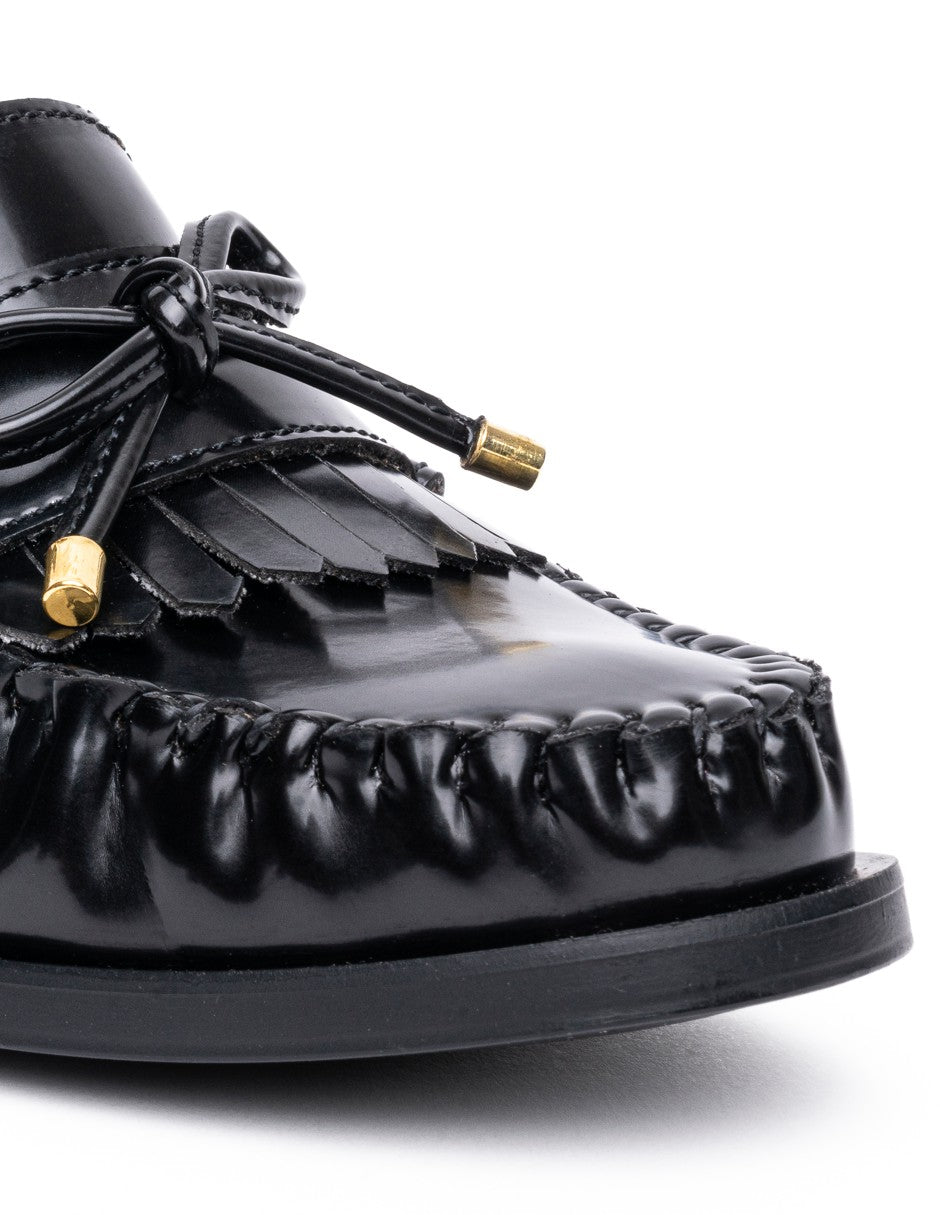 Mocasín Country Lane 12010002 Negro Confort Mujer