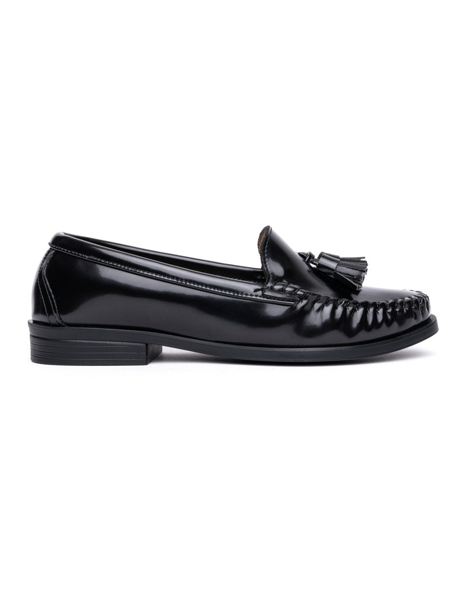 Mocasín Country Lane 12010003 Negro Confort Mujer