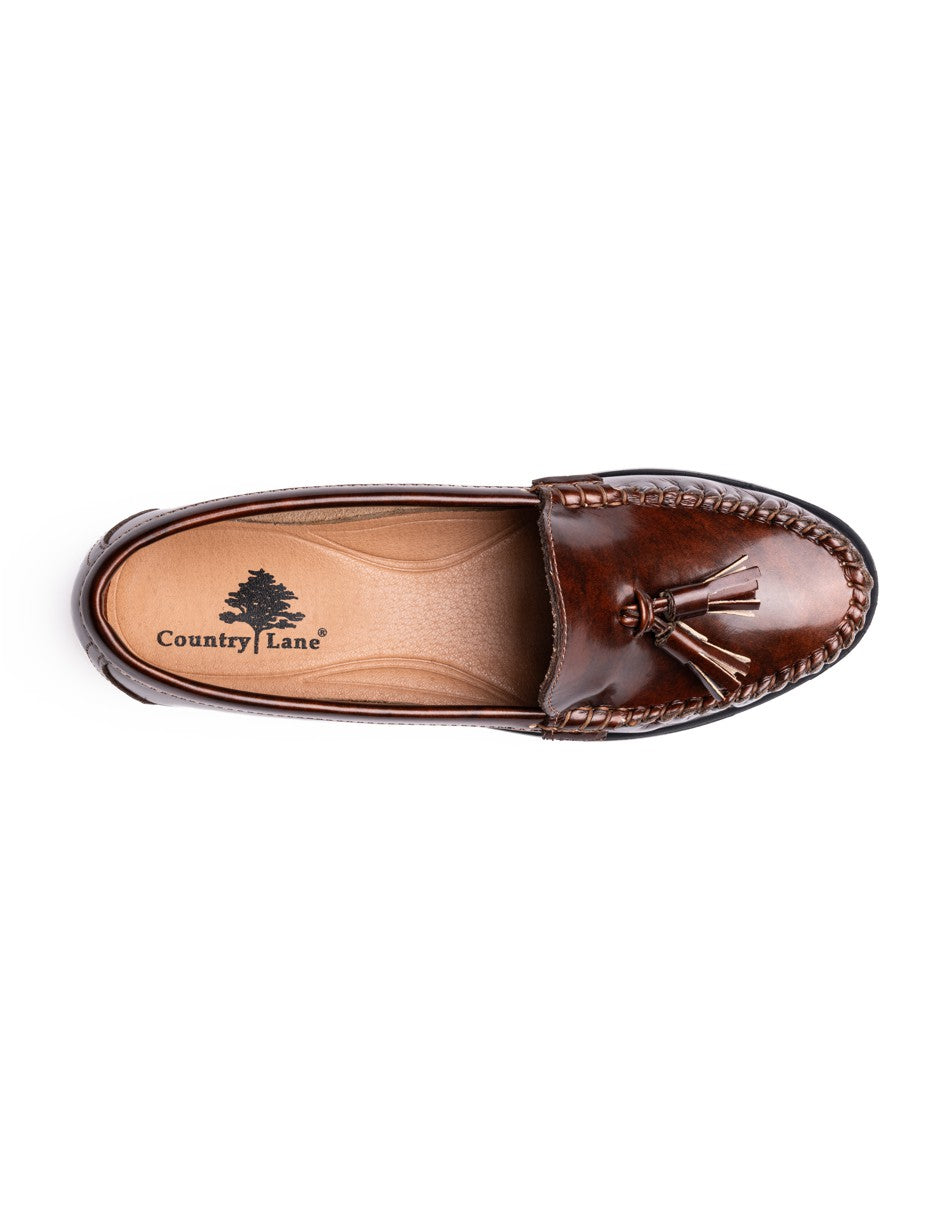 Mocasín Country Lane 12010003 Ocre Confort Mujer