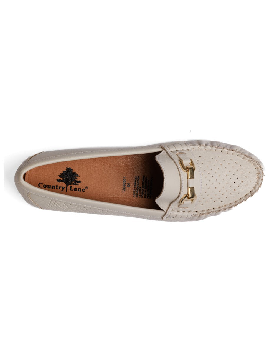 Mocasín Country Lane 12040001 Ice Confort Mujer