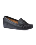 Mocasín Country Lane 12050001 Negro Confort Mujer