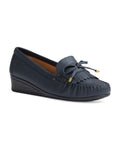 Mocasín Country Lane 12050002 Azul Marino Confort Mujer