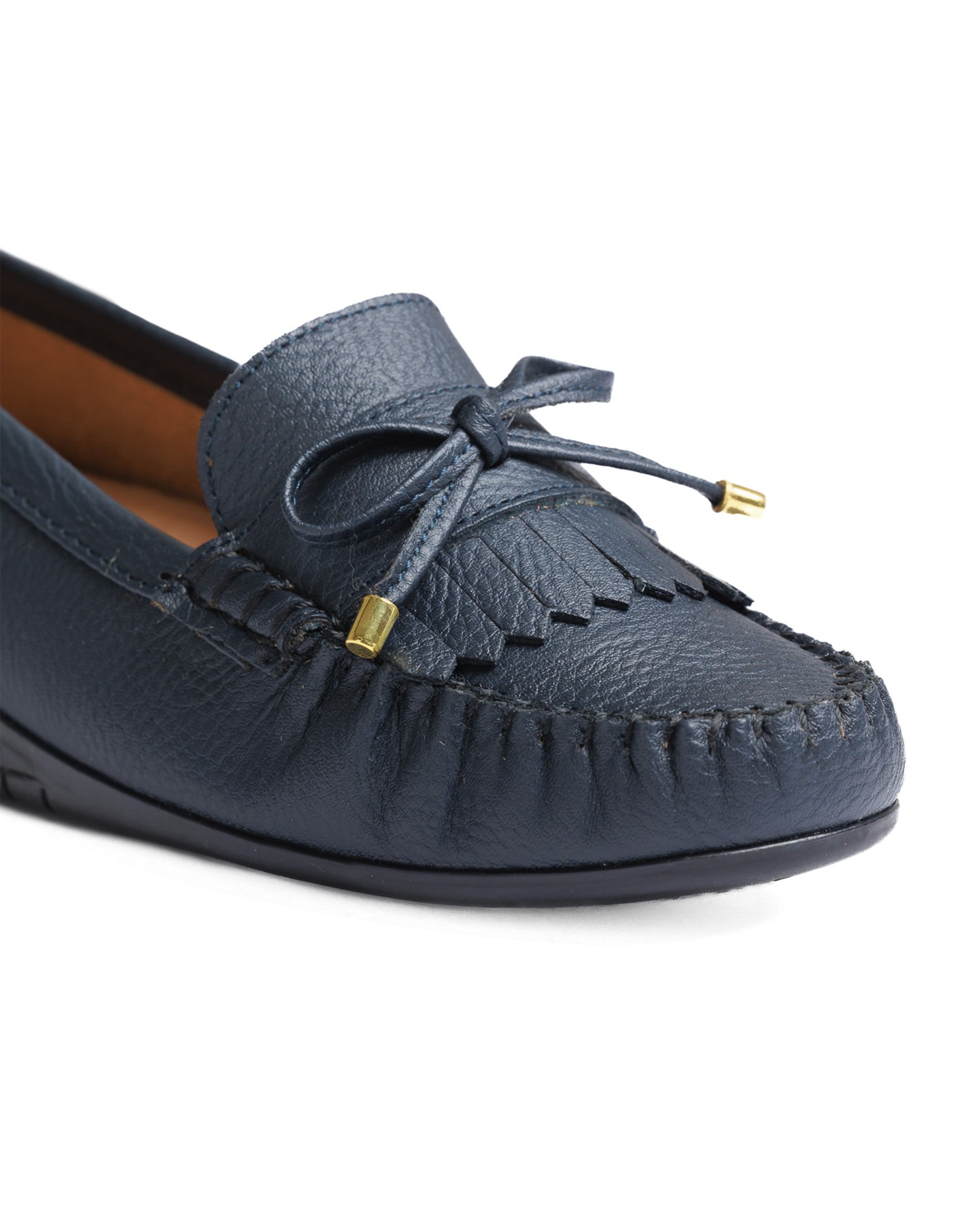 Mocasín Country Lane 12050002 Azul Marino Confort Mujer