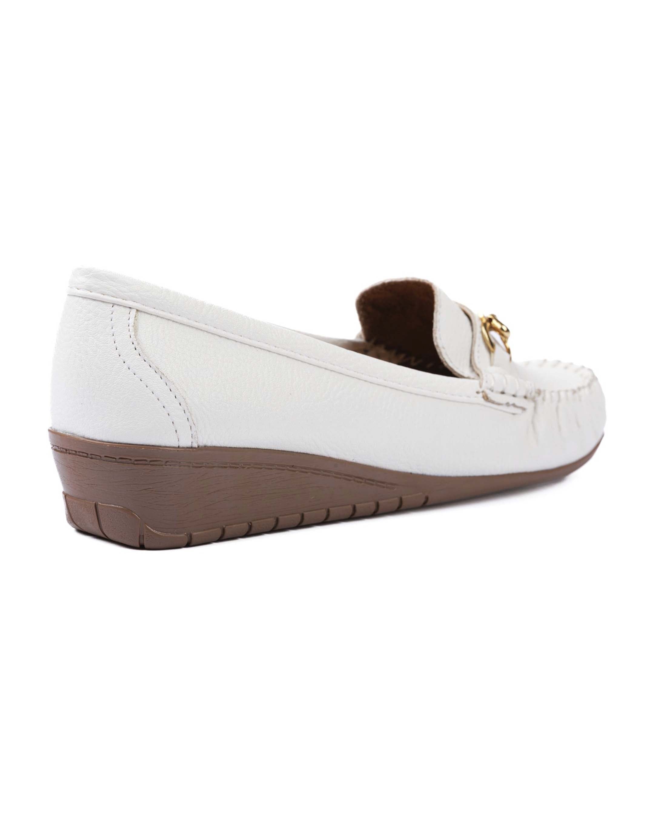Mocasín Country Lane 12050004 Blanco Confort Mujer