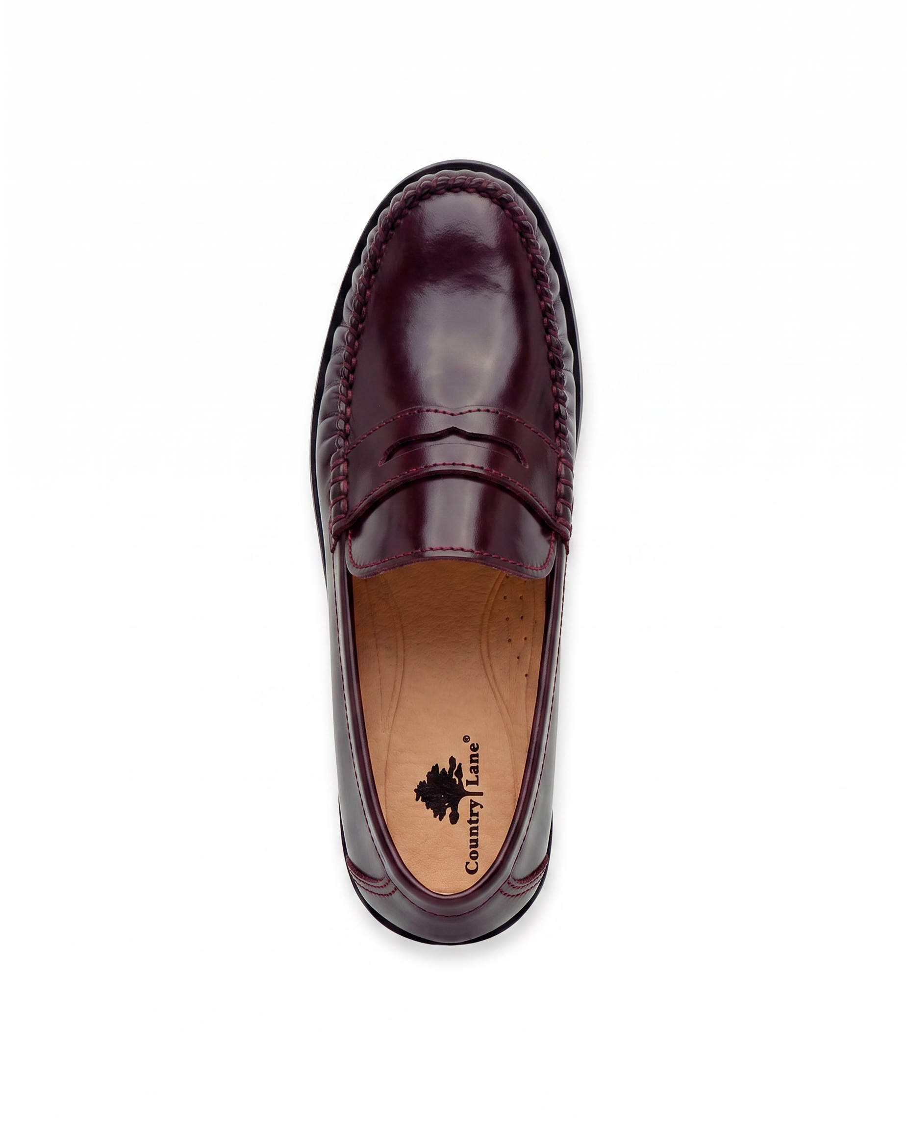 Mocasín Country Lane 11010001 Burgundy Confort Hombre